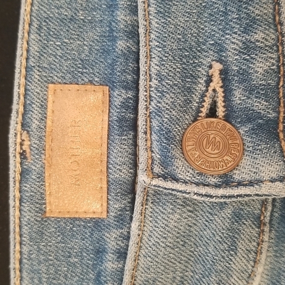 💕MOTHER💕 The Hustler Ankle Fray Jeans ~ Thrilling Shots 28 NWT - Picture 13 of 16